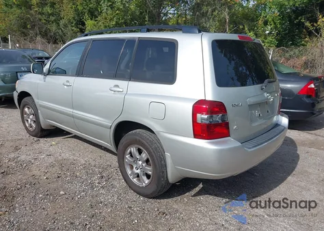 2004 Toyota Highlander V6 из США, поврежденный, VIN JTEEP21A840035505